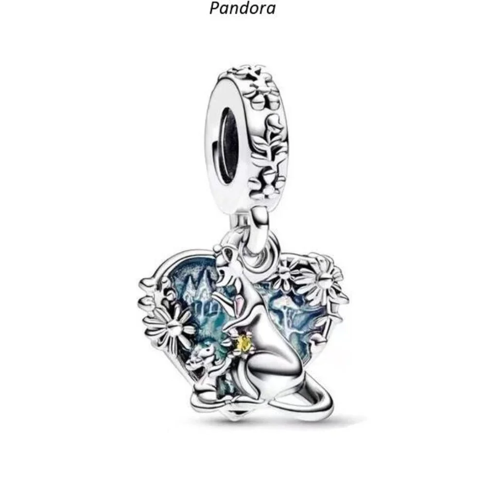 Pandora WINNIE THE�[��OOH- ROO LOVE MUM DANGLE CHARM